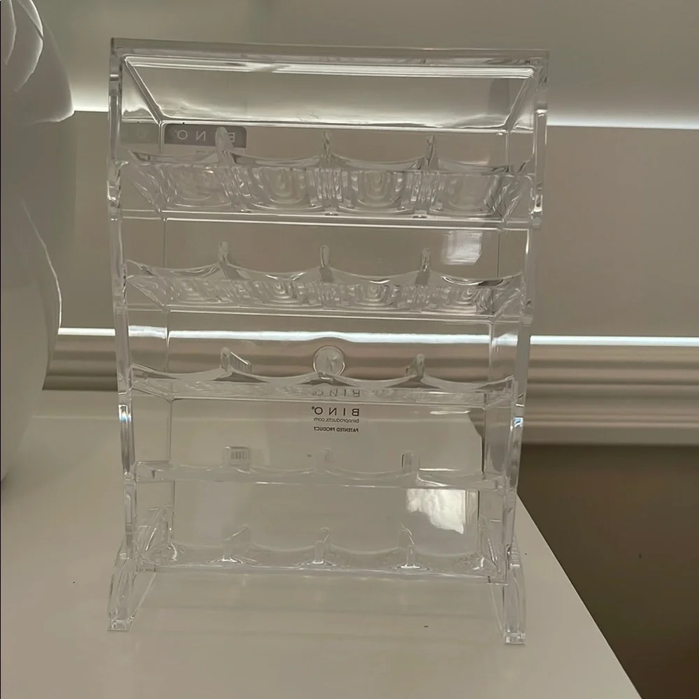 Clear Acrylic lipstick Storage Organizer